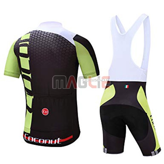 Maglia Coconut Ropamo Manica Corta 2019 Nero Verde - Clicca l'immagine per chiudere